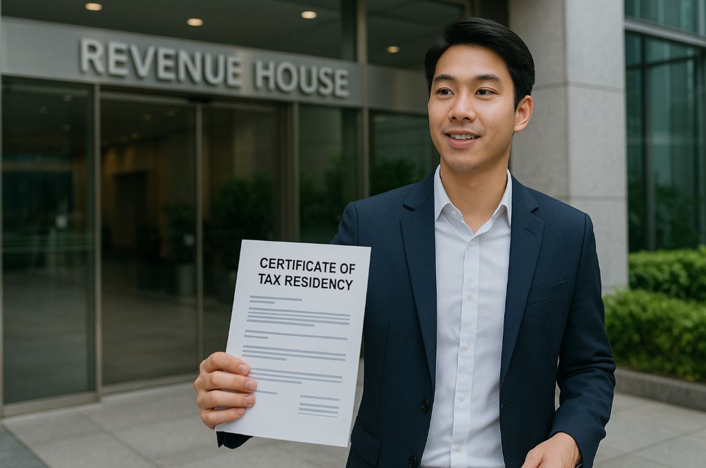 certificate of tax residency singapore