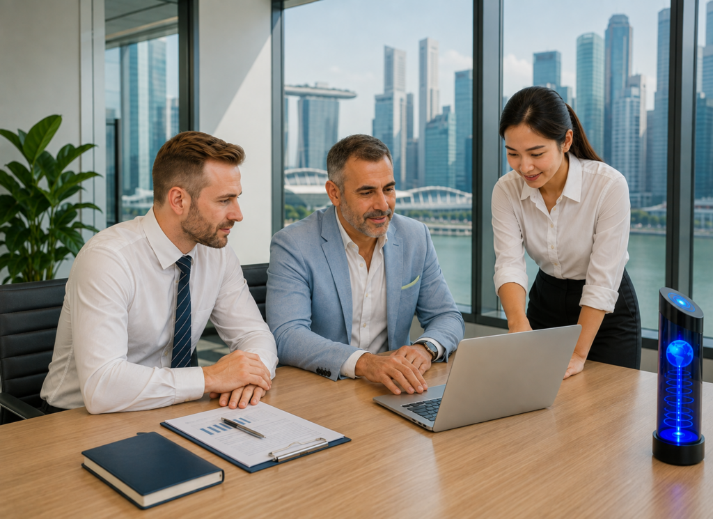 An registered agent provides company registration service in Singapore