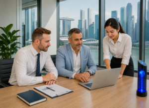 An registered agent provides company registration service in Singapore