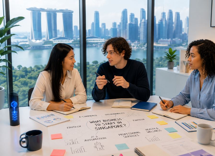 what business to start in Singapore