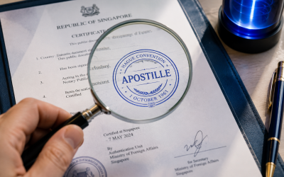 Apostille services Singapore