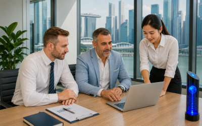 An registered agent provides company registration service in Singapore